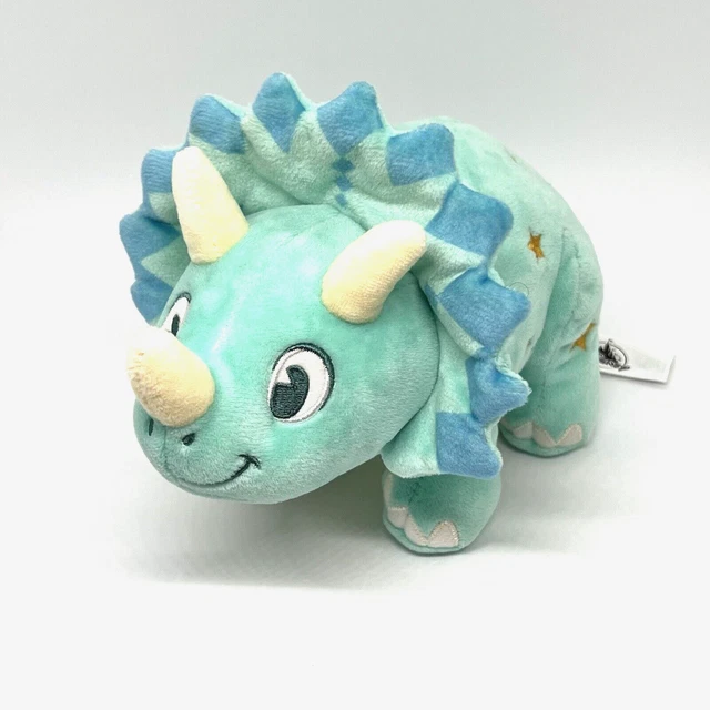 Disney Dinoland USA Plush Triceratops Spin Dinosaur Animal Kingdom Stuffed Blue