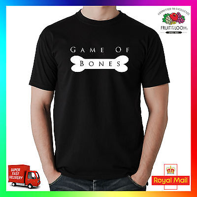 Game of Bones Premium Parody T-shirt Tee Tshirt Funny Dog Bone Ball Pup Puppy