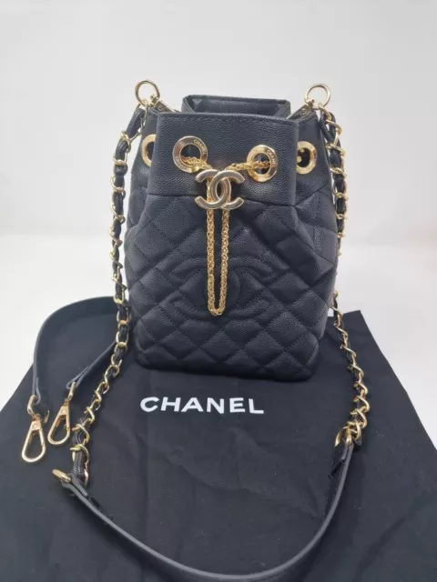 AUTHENTIC CHANEL VIP Gift Bucket Bag 590.00 PicClick UK