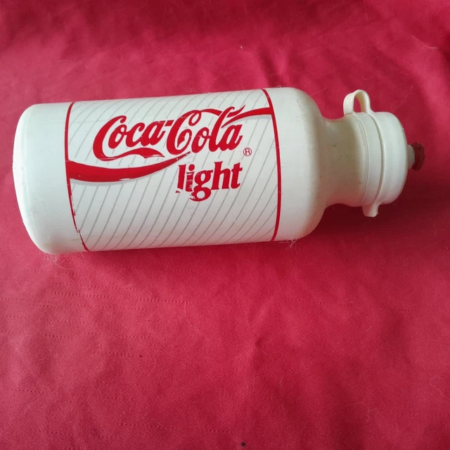 COCA COLA TONNELET tôle BIDON baril POUBELLE rouge COKE 1994 h 30 cm