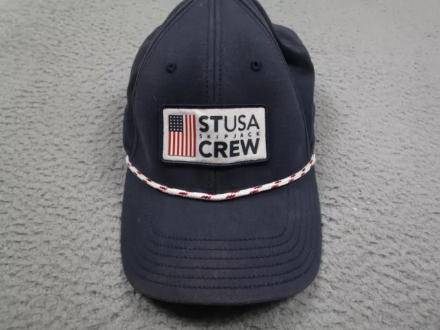 Southern Tide Hat Mens Blue Cap Logo Adjustable Outdoor Fish Beach Skipjack Crew