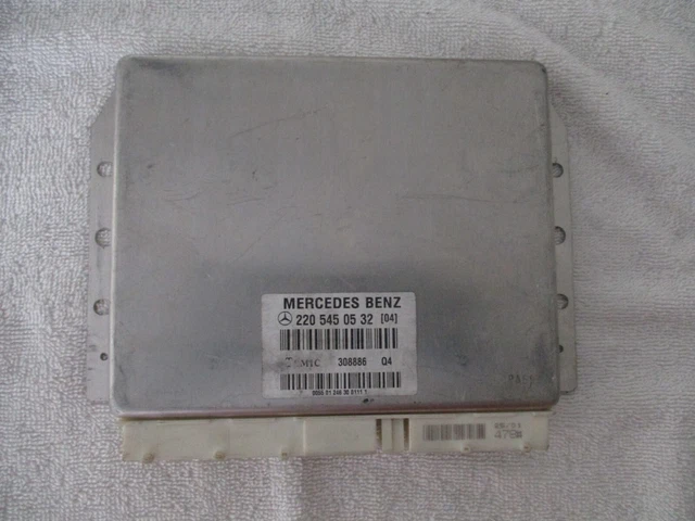 00-2006 mercedes w220 s500 s430 airmatic air suspension control module