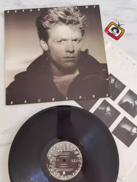 BRYAN ADAMS - Reckless EU 1 st press 1984 vinile 33 giri vinyl Lp