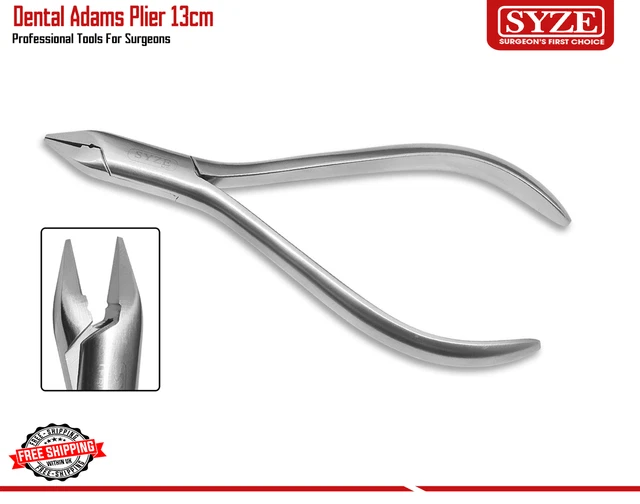 DENTAL ORTHODONTIC ADAMS Clasp Arch Wire Bending Pliers Laboratory ...