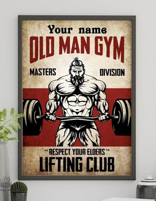 Vintage Workout Poster FOR SALE! - PicClick