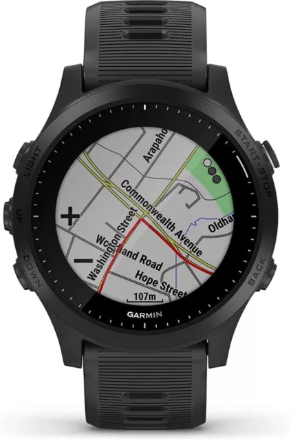 Garmin ELVTE FR945 Unisex Adulto Orologio da polso Nero One Size Rotondo DIFETTOSO