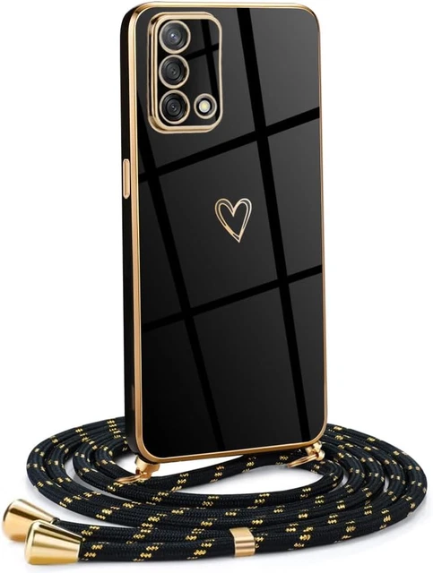 Custodia IPhone 16 Con Collana Regolabile - Cover Donna Cuore Con Laccio Tracolla - Foto 10