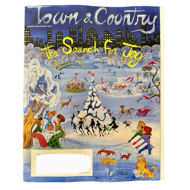TOWN AND COUNTRY Magazine December 2023 January 2024 The Search for Joy