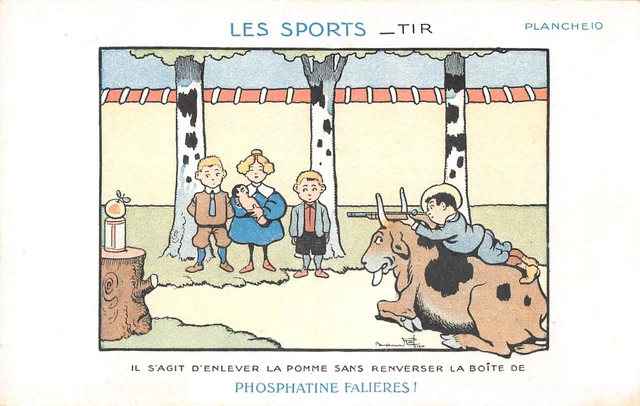 CPA Benjamin Rabier – Publicité Chicorées 'Le Brochet Muselé' (Début 1900)