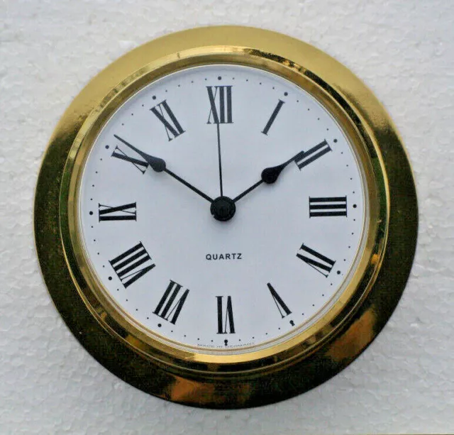 Brass Ships Clock & or Tide Indicator Marine Style 4 inch with choice of dial