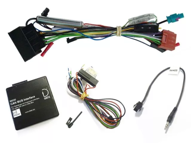 Dietz Can-Bus Lenkrad Interface Set für Mercedes A B C CLK ML SL GL Pioneer