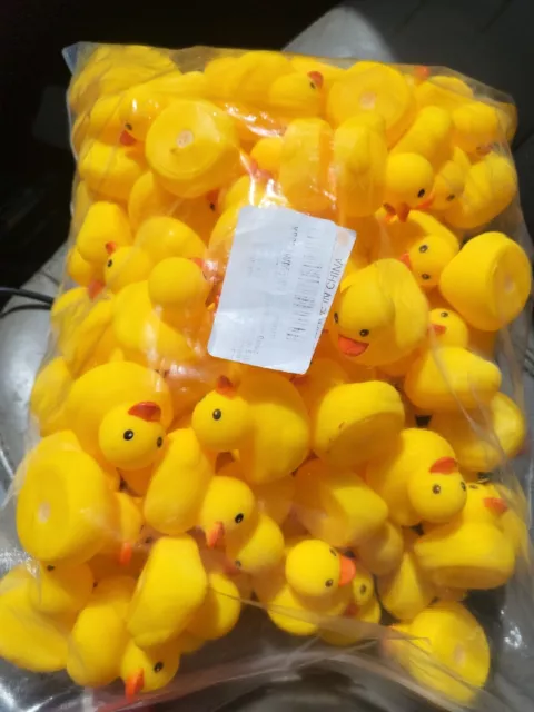 50 PCS  Rubber Ducks in Bulk Assorted Duckies for Ducking Cruise Ducks Small