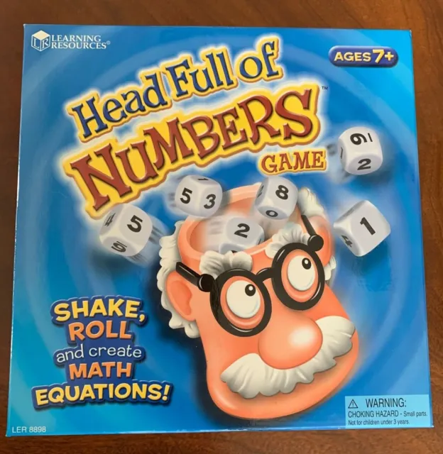 Head Full Of Numbers Game - Learning Resources