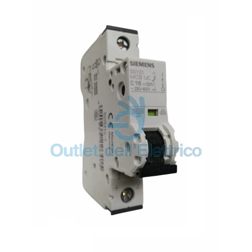Disjoncteur Thermique Monopolaire 1P - 10A (ou 6A,16A,20A,25A) - 220-240V - Protection Surcharge Et Court-circuit - 1 Module DIN
