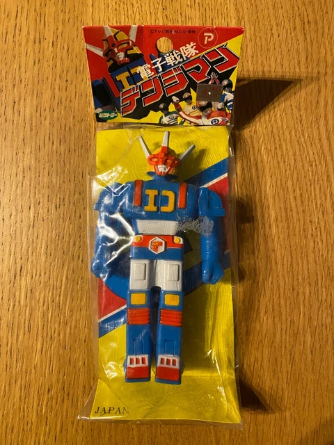 Figurine Vintage Power Rangers – Denzi Tiger POPY Chogokin Bandai 1980