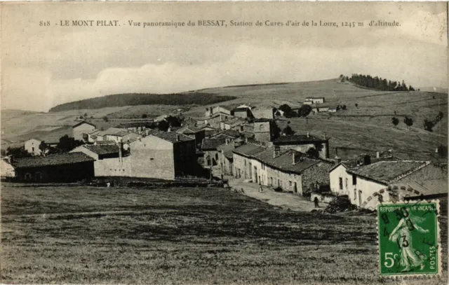 CPA Le Mont-PILAT - Panoramic view of the Bessat Station du Cures d'air (430169)