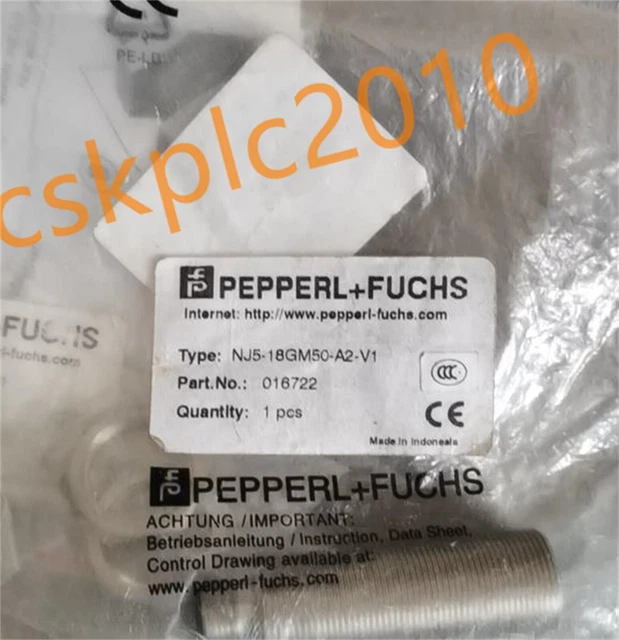 1 PCS NEW IN BOX PEPPERL+FUCHS Proximity switch sensor NJ5-18GM50-A2-V1  016722