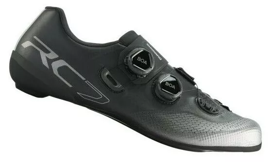 Shimano RC7 Carbone Route Vélo Cyclisme Chaussures SH-RC702 Noir 42.5 (US 8.7)