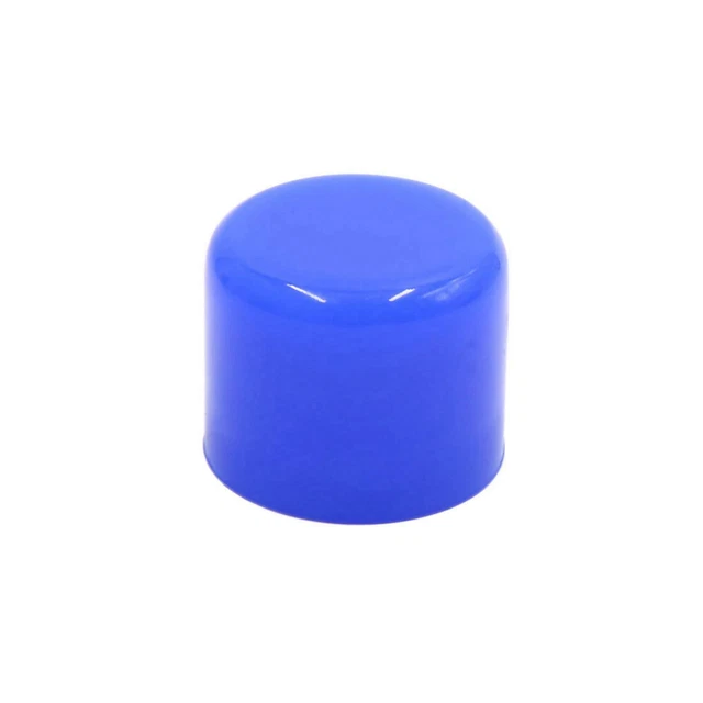 25mm 1" Obturation Silicone Tube Flex Aspiration Admission Fin Bleu Bondon