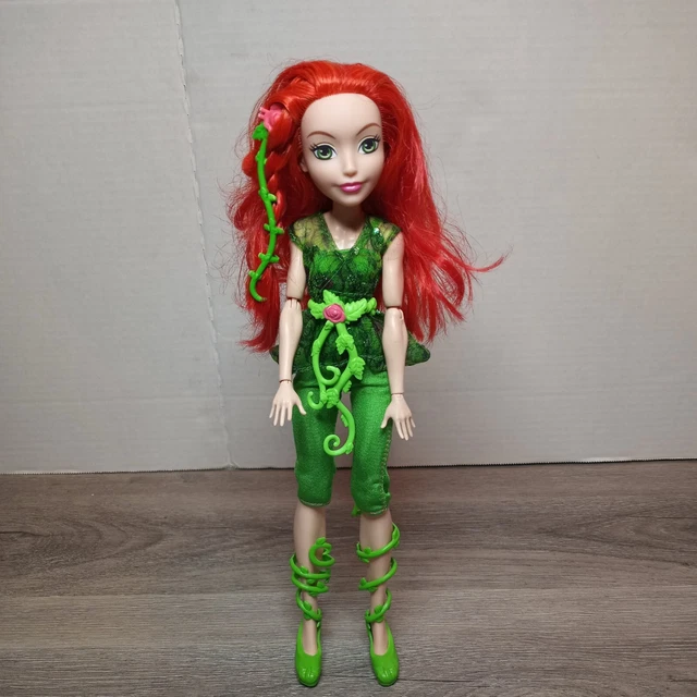 DC SUPER HERO Girls Poison Ivy 12" Mattel Doll Figure Posable