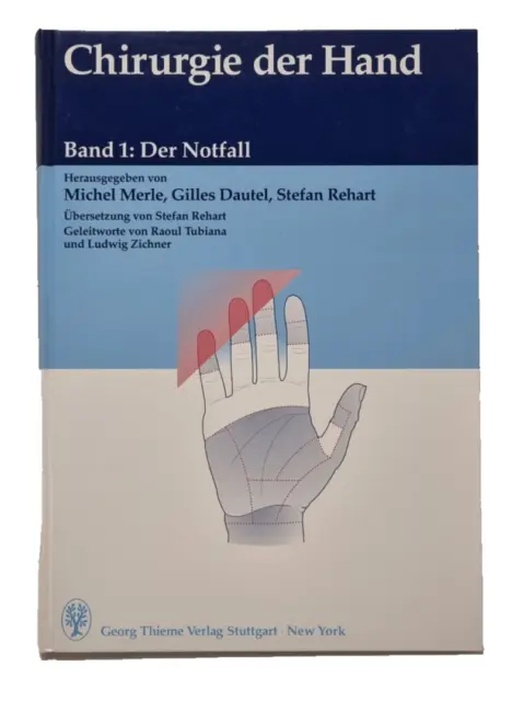 Chirurgie der Hand Band 1 Der Notfall Dautel Merle Buch Handchirurgie Fachbuch