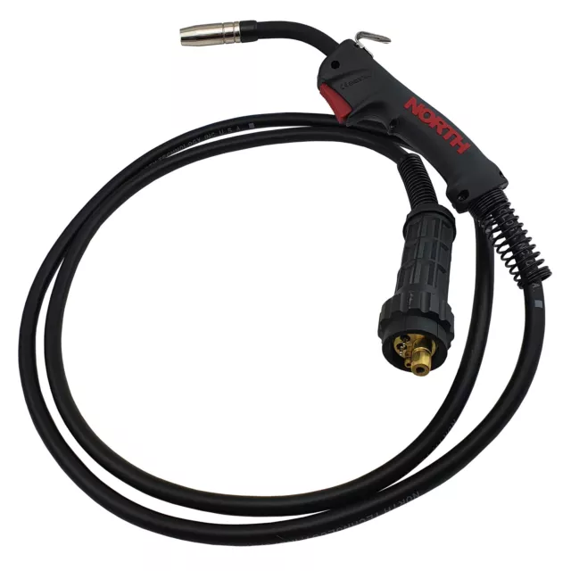 180 Amp Binzel Style BZ15 Complete Mig Welding Gun / Torch 3 Meter - MB15 - 15AK