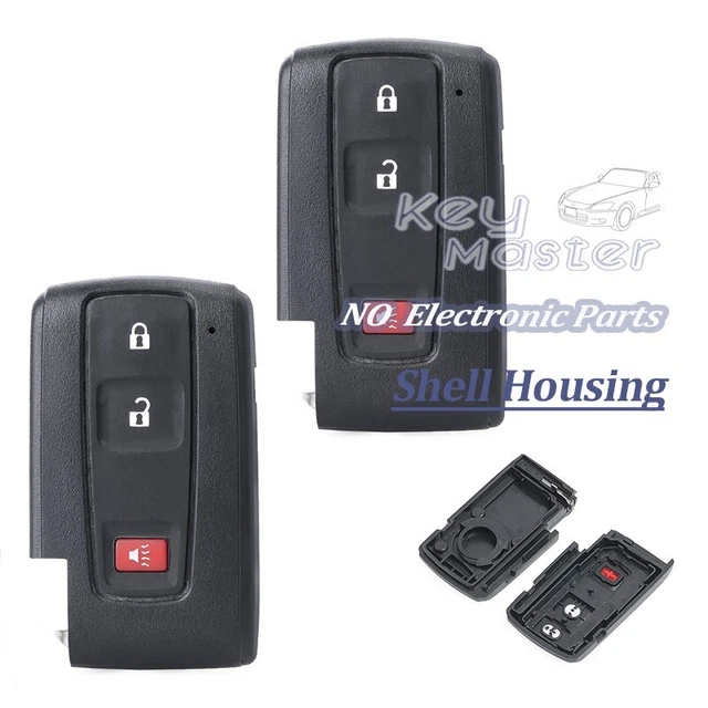 2 for Toyota Prius 2004-2009 Smart Remote Smart Key Shell Case MOZB21EG MOZB31EG