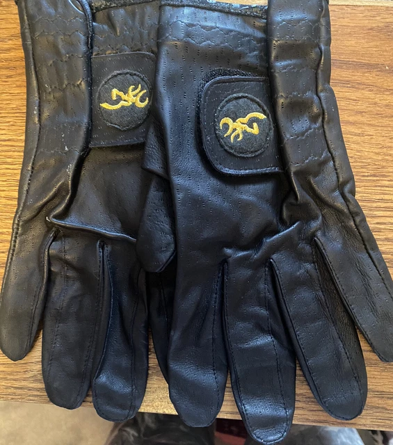Browning Leather Shooting Gloves Model 8350!!! Beautiful And Comfortable!!!!