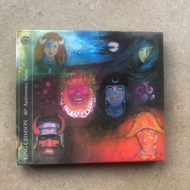 King Crimson In the Wake of Poseidon CD + DVD-A 5.1 Surround Steven Wilson remix