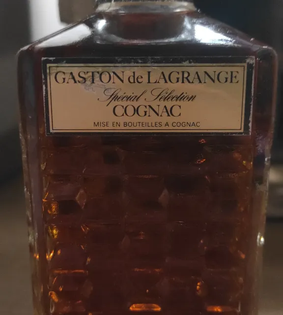 Bouteille Cognac Gaston de Lagrange - 70cl - Années 1960s
