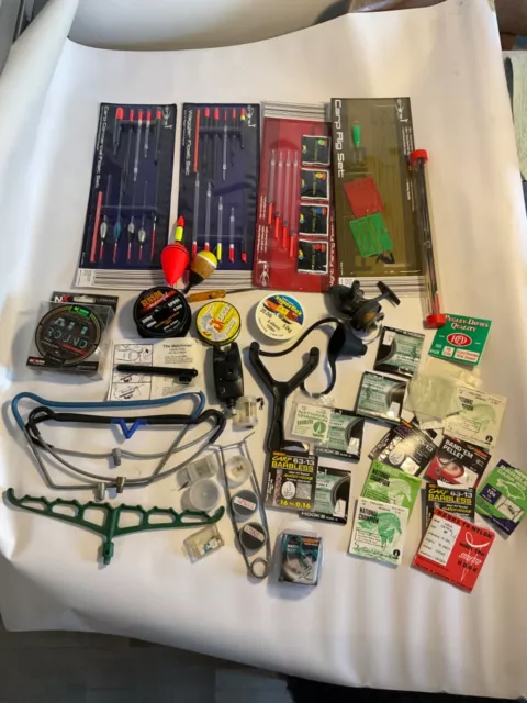 Fishing tackle, Carp, course and match fishing - JOB LOT USED