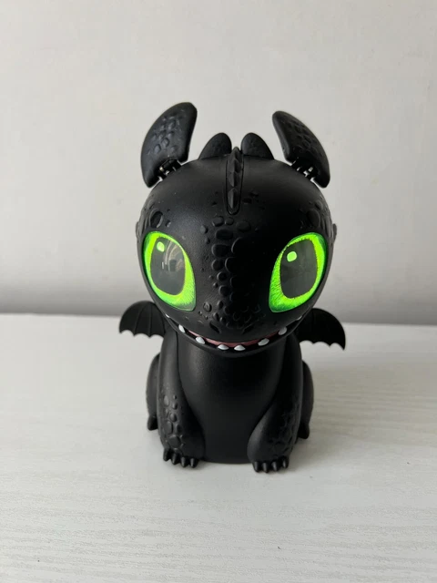 HOW TO TRAIN Your Dragon Toothless Animatronic Interactive Toy Lights ...