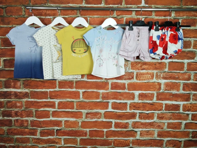 Girls Bundle Age 2-3 Years Next Gap Shorts T-Shirts Beach Summer Holiday 98Cm
