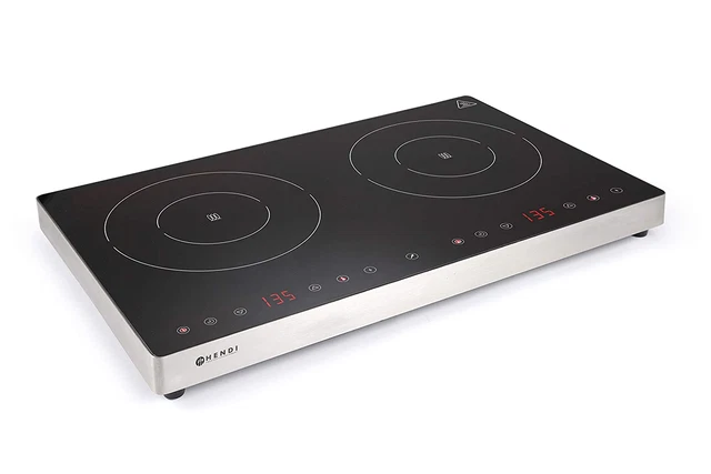Hendi 239285 Plaque de cuisson à induction double Display Line 3500 W