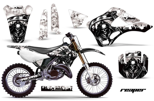 Dirt Bike Decalcomania Grafica Kit Avvolgere Per Kawasaki KX125