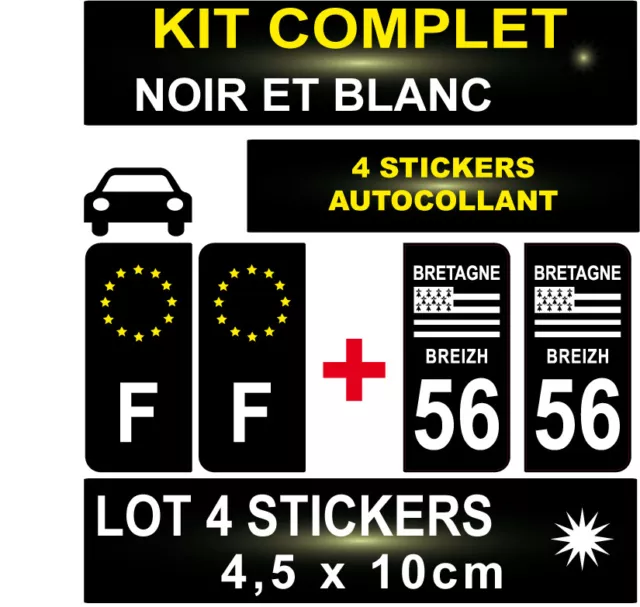 Autocollant plaque immatriculation Ile de France 92 Haut de Seine -  Autosignalétique