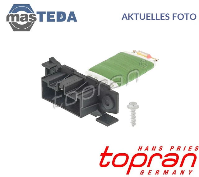 208 648 Widerstand Innenraumgebläse Topran Für Opel Corsa D,Corsa E,Adam
