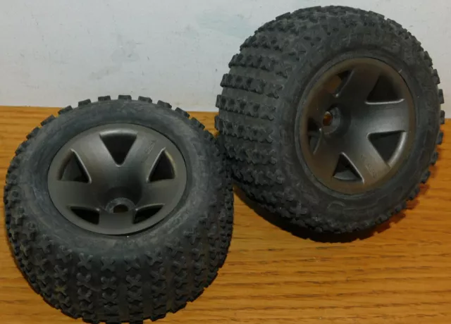 LOT 2 jantes roues HPI PNEUS X racing off road WHEELS tires FELGEN rad