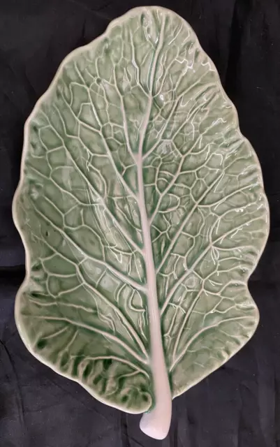 Bordallo Pinheiro Cabbage Green Relish Dish from Portugal  7 Available BH141
