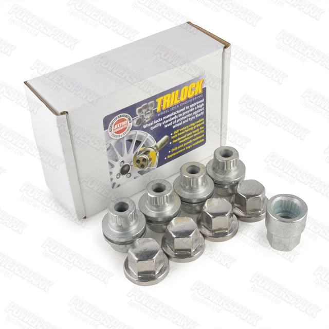 LAND ROVER DISCOVERY 2 Range Rover P38 Trilock Locking Alloy Wheel Nuts