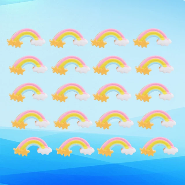 50 Pcs Child Resin Flatback Cabochons Cellphone Case Accessories