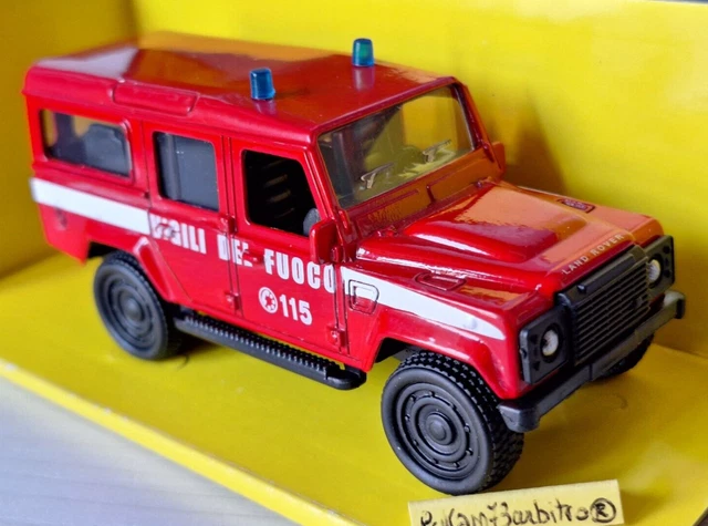 VÉHICULE POMPIER LAND ROVER DEFENDER STATION | Passe-Temps 3000