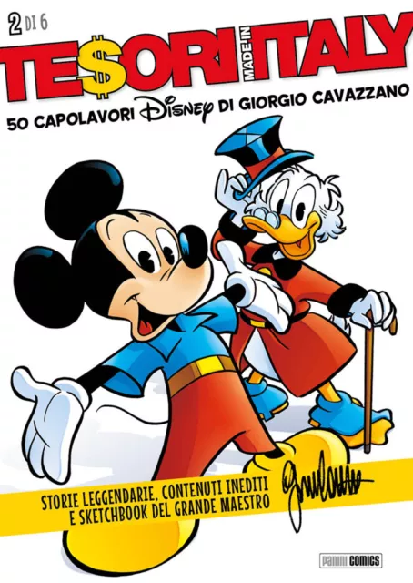 Tesori Made in Italy N° 2 di 6 50 CAPOLAVORI DISNEY Giorgio Cavazzano #MYCOMICS