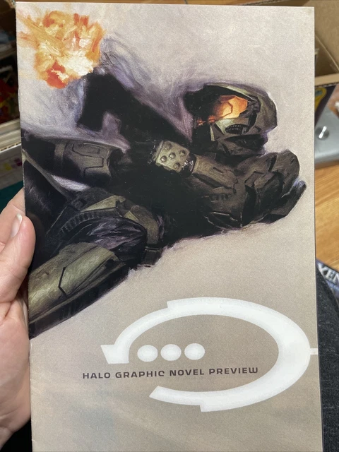 Halo Graphic Novel Preview 2006 Marvel 1st Appearance Master In Chief in Comic