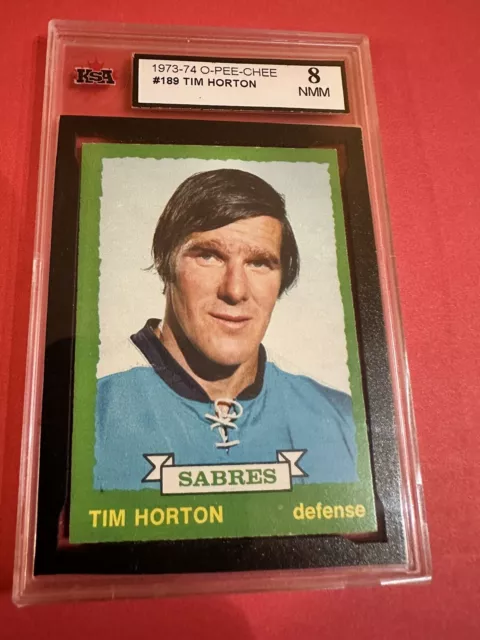 1973-74 Opc Tim Horton Ksa 8