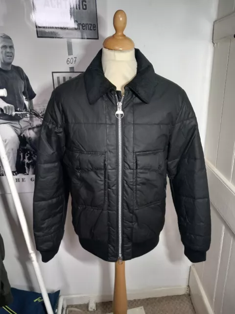 Barbour International Steve McQueen Java Wax Jacket Size Medium RRP £269