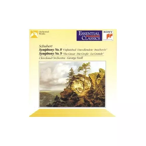 Schubert: Symphonies 8 and 9 -  CD 0FVG The Fast Free Shipping