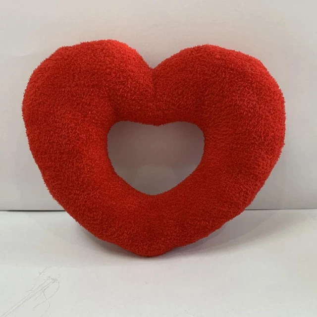 Heart Shape Decorative Throw Pillow Stuffed Plush Cushion Doll Soft D Q4U0