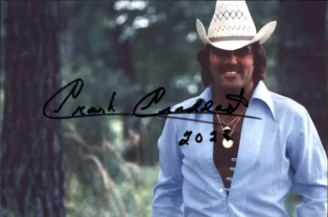 Billy Crash Craddock Signed 4x6 Photo Legendary Country Music Singer Artist CMA