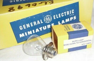 Agfa Projector bulb exciter lamp EL0698  GE 1209  P30s   53 nu 